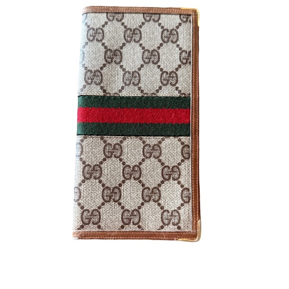 Vintage Authentic Gucci Sherry Line Long Wallet - Picture 1 of 9